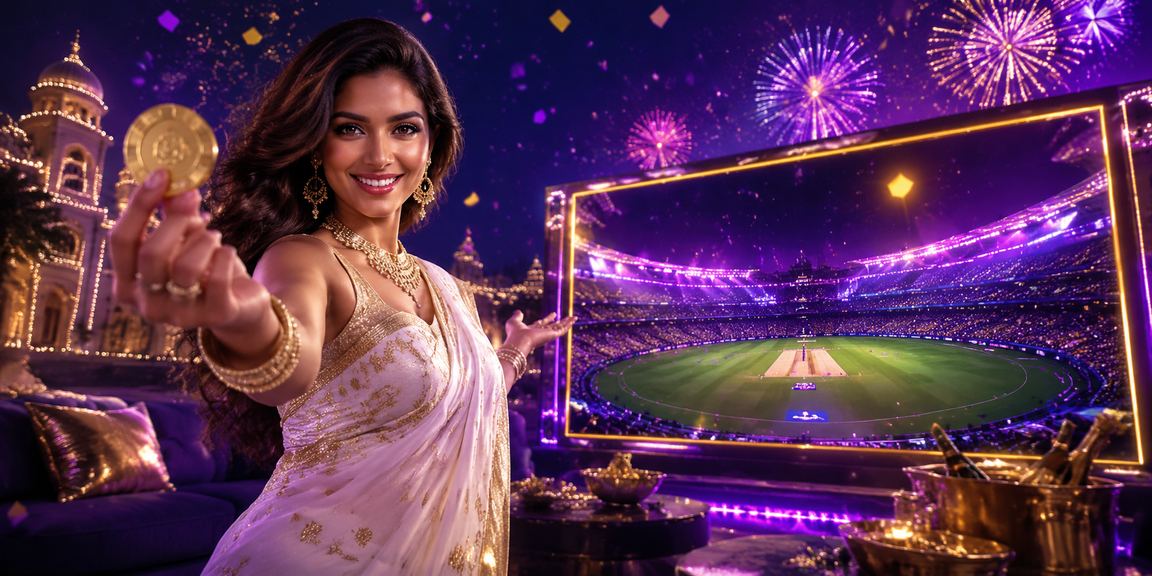 Old city backdrop with Lucknow cricket betting event